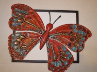 Veľký červený motýľ